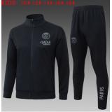 Chándal PSG 2025/26 (Black Long Zipper) - NIÑOS